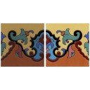 Ceramic High Relief Border Tile Navalcan Right  